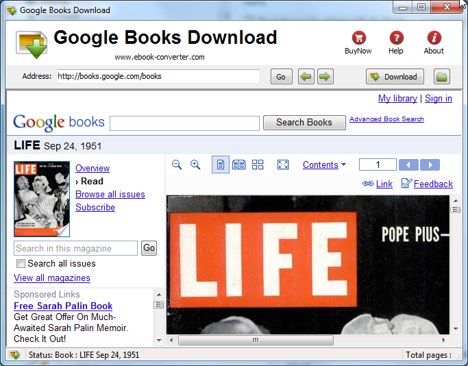 how to download google book